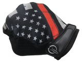 Red Line Flag Gloves (1/2 Finger)