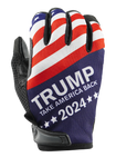 Trump 2024 Flag Gloves w/ Free Morale Patch