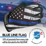 Blue Line Flag Gloves