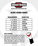 Blue Line Flag Gloves (1/2 Finger)
