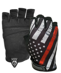 Red Line Flag Gloves (1/2 Finger)