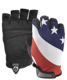USA Flag Gloves (1/2 Finger)