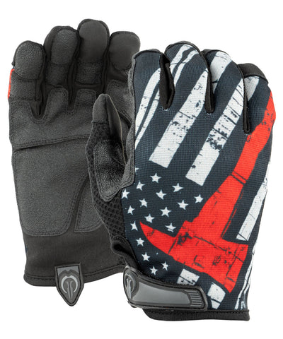 Red Line Flag Axe Gloves